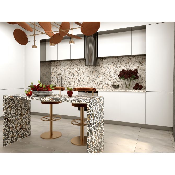 картинка Столешница c раковиной  Classica Terrazzo